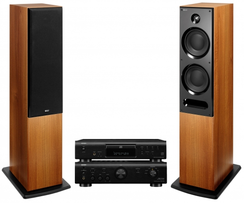 Denon PMA-510 + DCD-510 + KEF C7 sada stereo 3 lata Gw. CZ