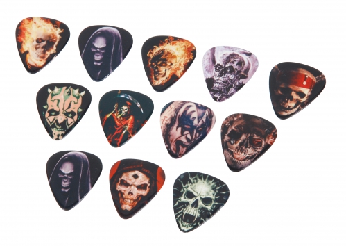 Harley Benton SKULL PICK SET 1,2 Harley Benton SKULL PICK SET 1,2