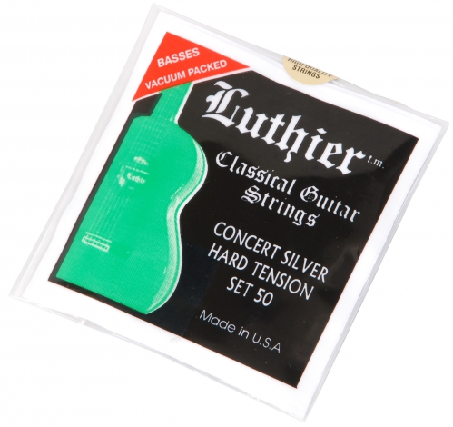 Luthier 50 concert silver hard tension struny pro klasickou kytaru