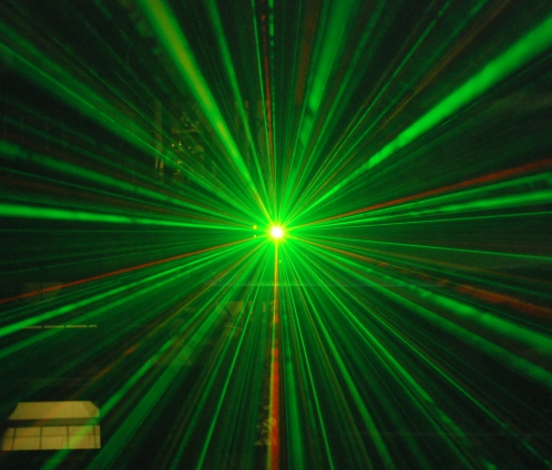 American DJ Micro Galaxian laser zielony, czerwony