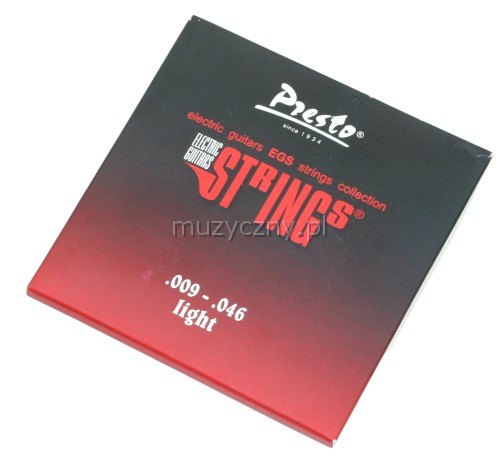 Presto EGS-009-046 struny na elektrickou kytaru