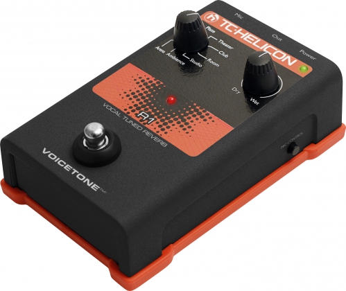 TC Helicon VoiceTone R1 Vocal Tuned Reverb vokln procesor