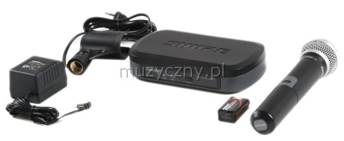 Shure PG24 PG58 bezdrtov mikrofon