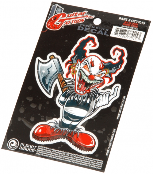 Planet Waves GTR TATTOO-AX CLOWN Planet Waves GTR TATTOO-AX CLOWN