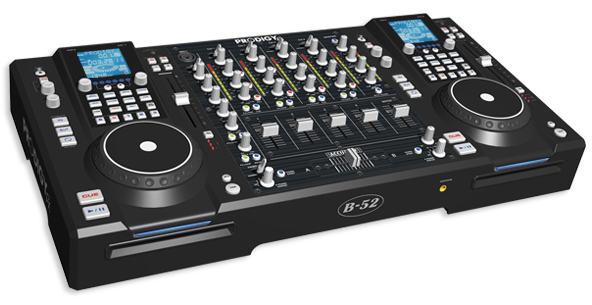 B-52 Prodigy FX -dj workstation 2 x CD + mixr