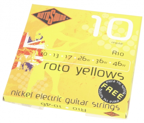 Rotosound R-10 Roto Yellows struny na elektrickou kytaru