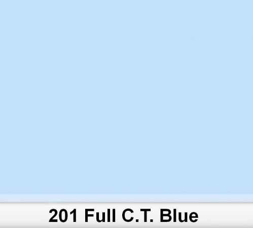 Lee 201 Full C.T.Blue filtr