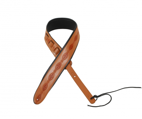 Stagg SLPL 52 BRN/BLK ko�en� kytarov� popruh