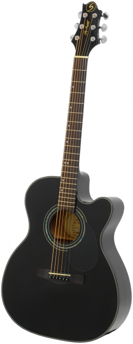 Samick OM4 CE BK elektricko-akustick kytara