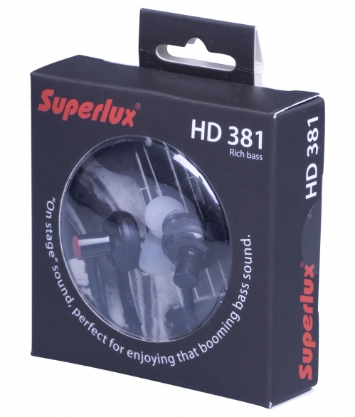Superlux HD 381 sluchtka