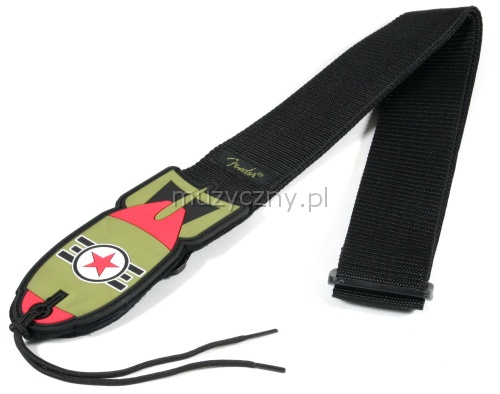 Fender lmpact Bomber Black kytarov� popruh