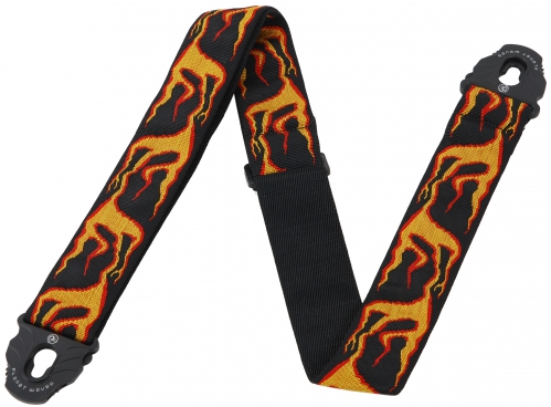 Planet Waves 50PLA01 Flames  kytarov popruh