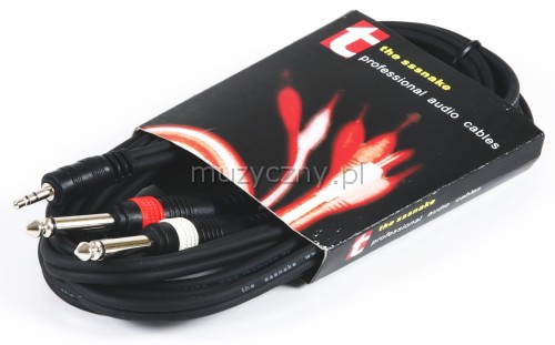 Sssnake YPK2030 mini Jack => 2 x Jack 3m