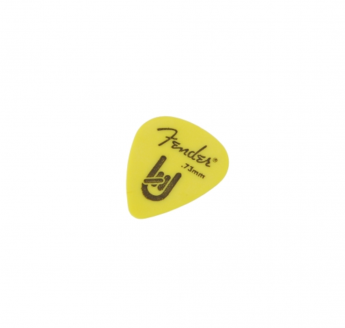 Fender 351 Shape Rock On 0.73 yellow kytarov trstko