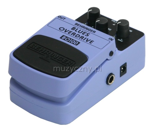 Behringer BO100 blues overdrive efekt pro basovou kytaru