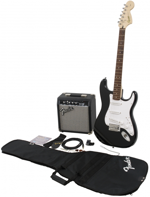 Fender Squier Affinity Stratocaster SSS BLK elektrick kytara