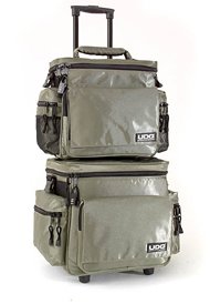 UDG SlingBag/Trolley Set 115LP + 4 CD Map Gold/Br