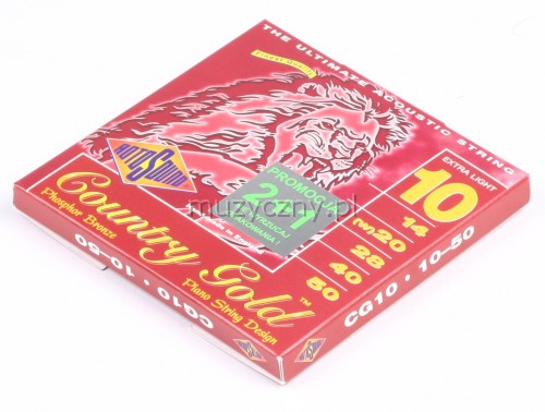 Rotosound CG-10 Country Gold struny na akustickou kytaru