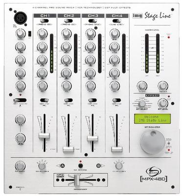 IMG Stage Line MPX-480 4-channel DJ mixpult