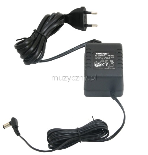 Shure PS20E zasilacz sieciowy