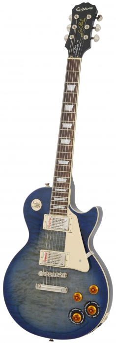 Epiphone Les Paul Standard Quilt Top PRO Trans Blue elektrick kytara