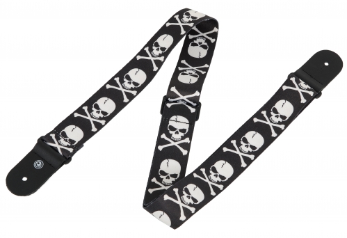 Planet Waves 50H01 Cross Bone Skull kytarov popruh