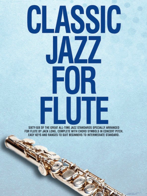 ″Classic jazz for flute″ hudebn kniha