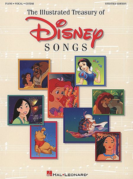 PWM Rni - The new illustrated treasury of Disney songs psn  na fortepiano