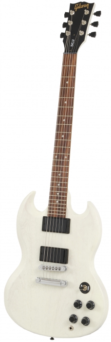 Gibson SGJ Series Rubbed White Satin 2013 elektrick kytara