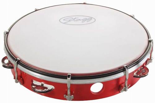 Stagg TAB-110RD tamburína Stagg TAB-110RD tamburína