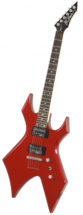 BC Rich Warlock One WGBK Met Red elektrick kytara