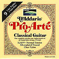 D′Addario EJ-45/9 struny pro klasickou kytaru