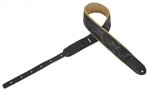 Filippe guitar leather belt 7 cm