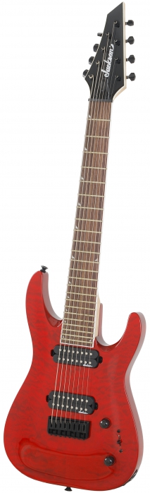 Jackson JS32-8 Q DKA, trans red elektrick kytara