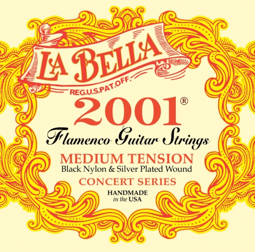 LaBella 2001 Flamenco Medium struny pro klasickou kytaru