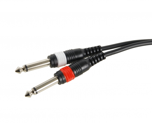 Adam Hall K3 YWPP 0300 kabel 2xTS / 1x mini TRS 3m