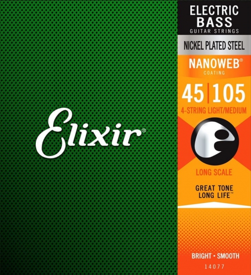 Elixir 14077 NW LS struny na basovou kytaru