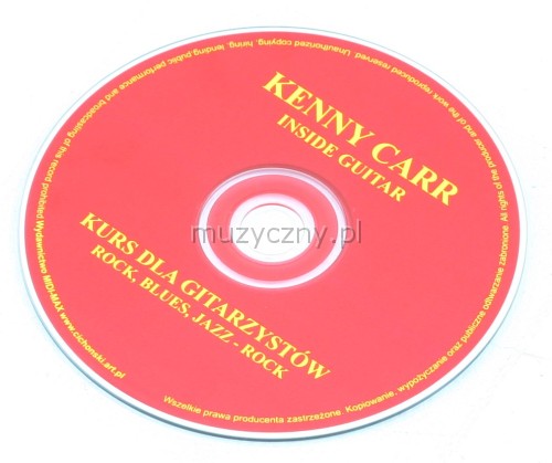 AN Car Kenny ″Inside Guitar″ CD