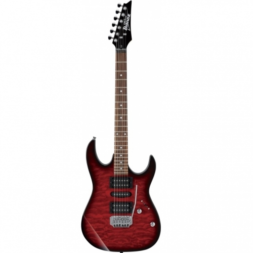 Ibanez GRX 70 QA TRB Transparent Red Burst  elektrick kytara
