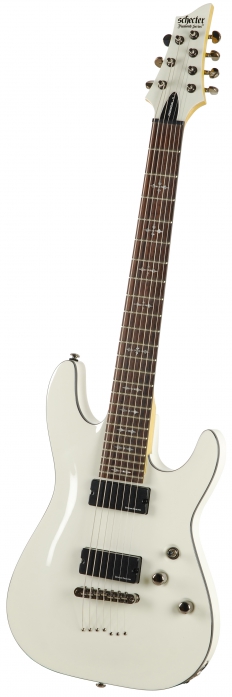 Schecter Demon 7 Vintage White elektrick kytara