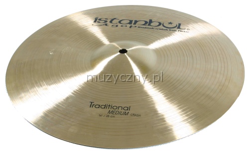 Istanbul 14″ Traditional Medium Crash inel