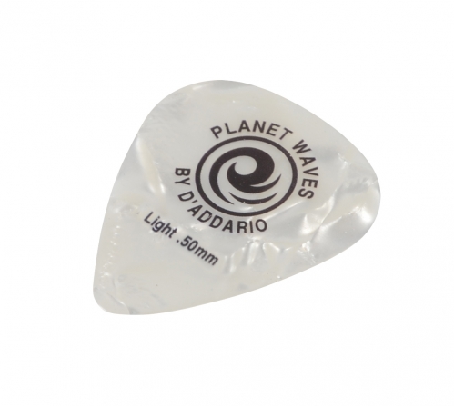 Planet Waves White Pearl Celluloid Light 0.50 mm kytarov trstko