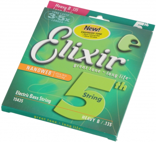 Elixir 15435 135L struna pro basovou kytaru