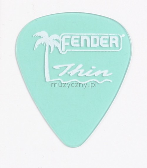 Fender California Clear thin green kytarov trstko