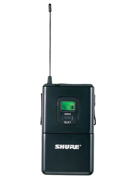 Shure SLX-1 S6 vysla