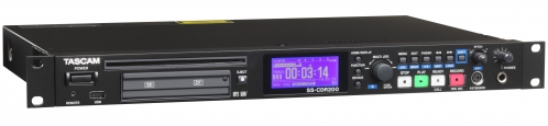 Tascam SS-CD R200 rejestrator d�wi�ku na kartach CompactFlash i CD-RW, do sal konferencyjnych