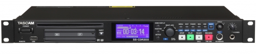 Tascam SS-CD R200 rejestrator d�wi�ku na kartach CompactFlash i CD-RW, do sal konferencyjnych