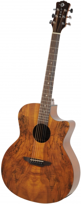 Luna Gypsy Spalt Maple akustick kytara