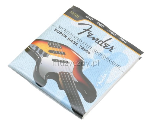 Fender 7250L nickel plated struny na basovou kytaru