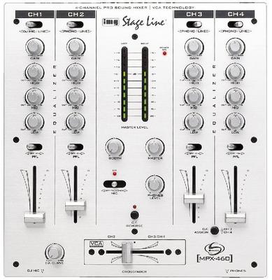 IMG Stage Line MPX-460 4-channel DJ mixpult